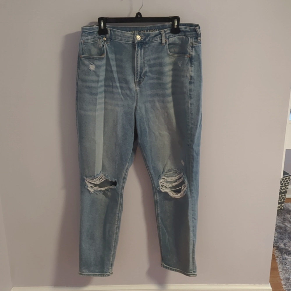 American Eagle Curvy Mom Jean 16 Long